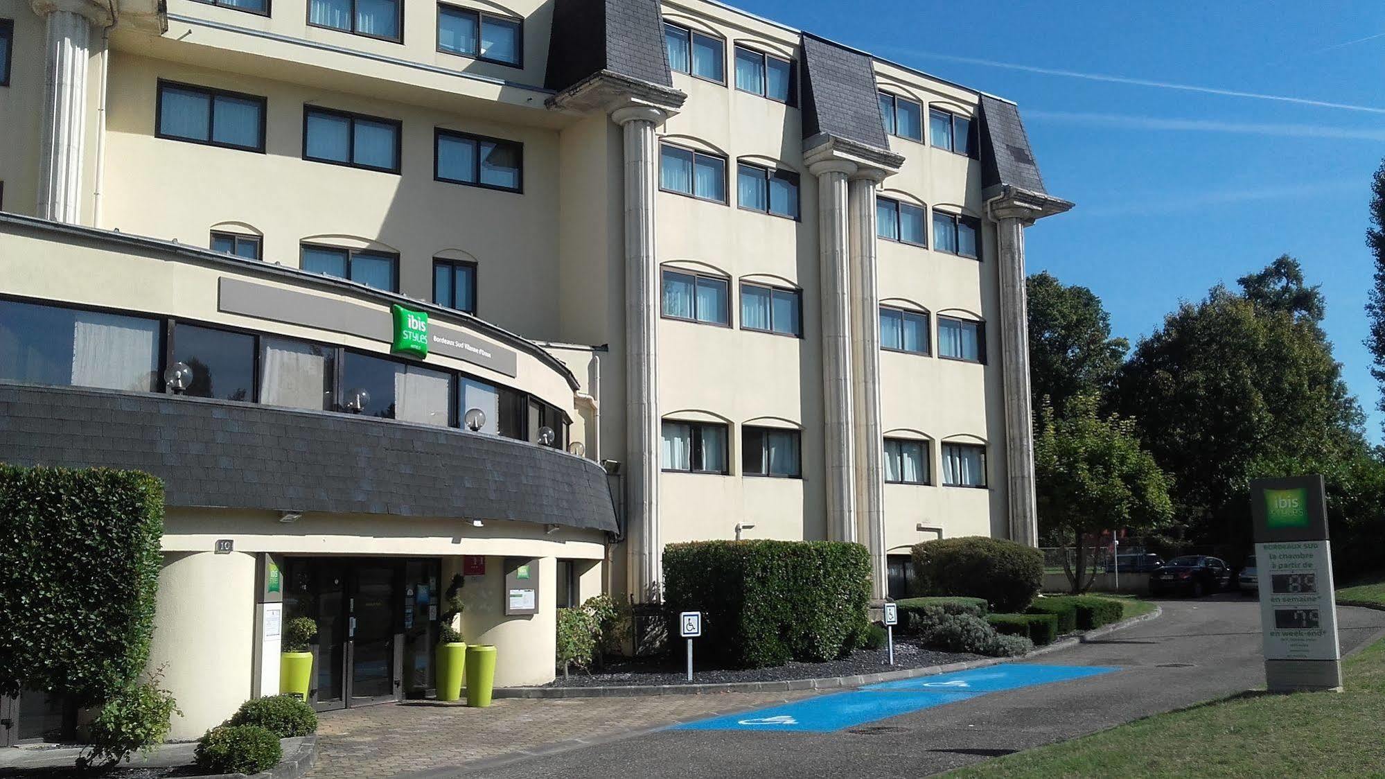 Ibis Styles Bordeaux Sud Otel Villenave-dʼOrnon Dış mekan fotoğraf